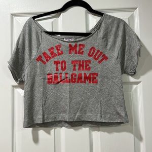 PHILLIES “PINK” Victoria’s Secret vintage Size XS crop top. Perfect weather!!